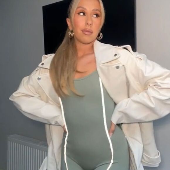 Zara Faux Leather Jacket New - Picture 7 of 7